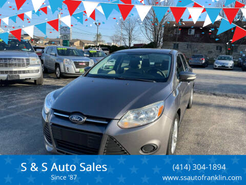 2014 Ford Focus for sale at S & S Auto Sales in Franklin WI