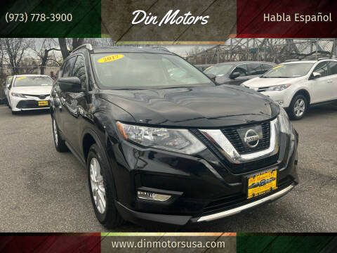 2017 Nissan Rogue for sale at Din Motors in Passaic NJ