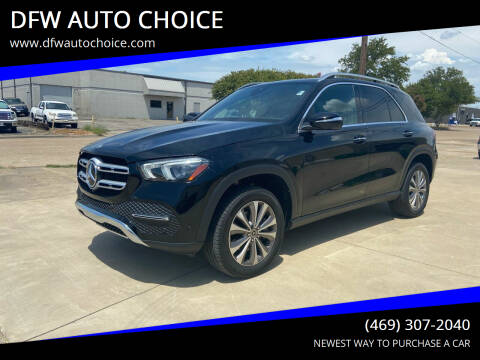 2022 Mercedes-Benz GLE for sale at DFW AUTO CHOICE in Dallas TX
