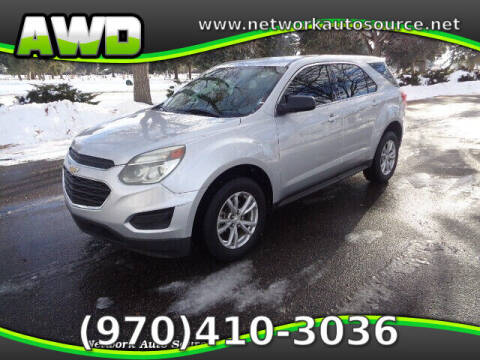 2017 Chevrolet Equinox for sale at Network Auto Source in Loveland CO