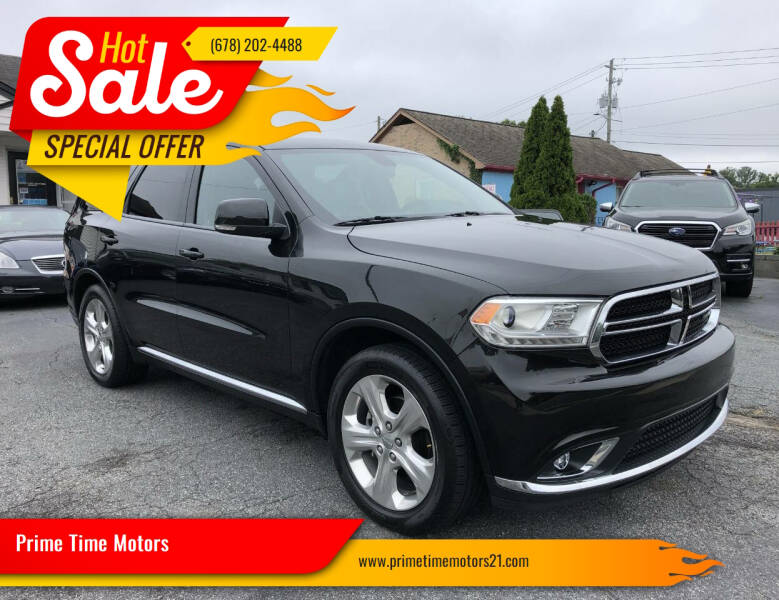 2015 Dodge Durango for sale at Prime Time Motors in Marietta GA