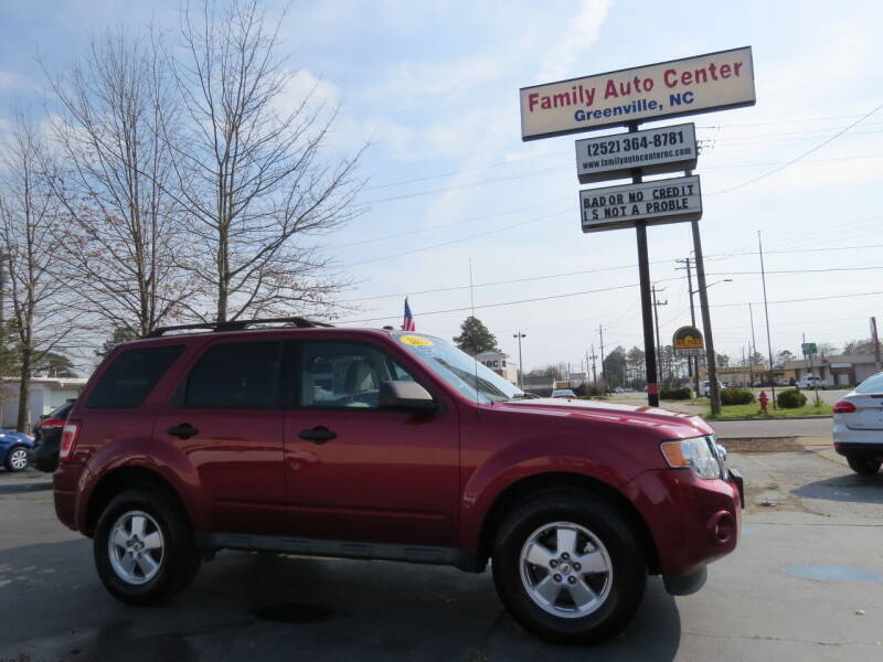2012 Ford Escape for sale at FAMILY AUTO CENTER in Greenville NC
