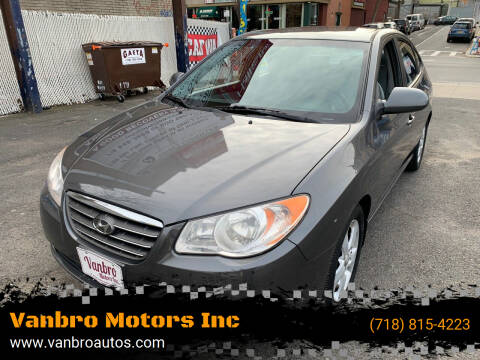 2008 Hyundai Elantra for sale at Vanbro Motors Inc in Staten Island NY