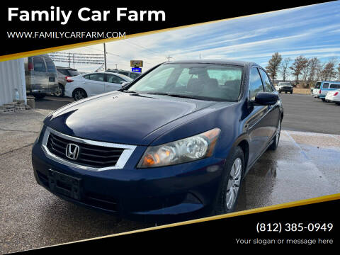 2009 Honda Accord for sale at Family Car Farm in Princeton IN