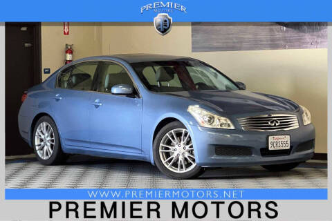 2008 Infiniti G35 for sale at Premier Motors in Hayward CA