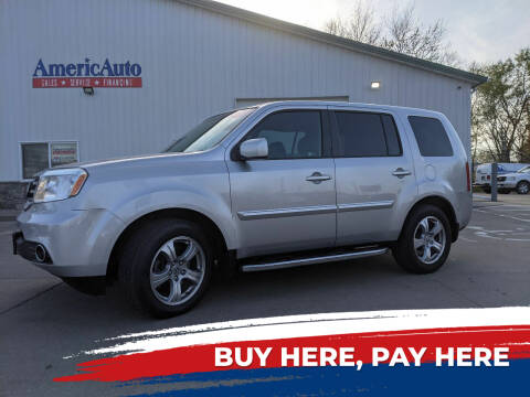 2012 Honda Pilot for sale at AmericAuto in Des Moines IA