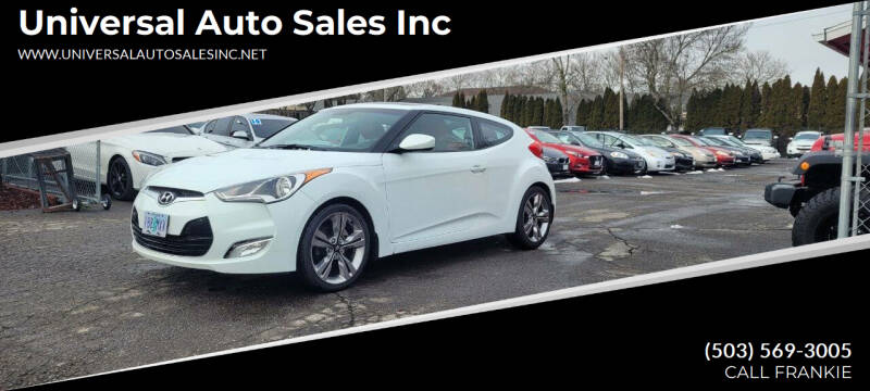 2012 Hyundai Veloster for sale at Universal Auto Sales Inc in Salem OR