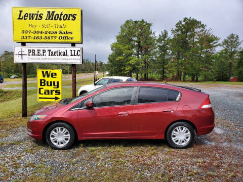 2010 Honda Insight for sale at Lewis Motors LLC in Deridder LA