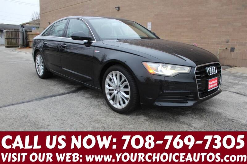 2014 Audi A6 for sale at Your Choice Autos in Posen IL