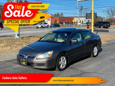 2007 Honda Accord for sale at Foxboro Auto Gallery in Foxboro MA
