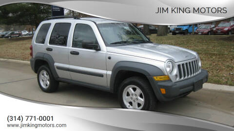 2006 Jeep Liberty for sale at Jim King Motors in Saint Louis MO