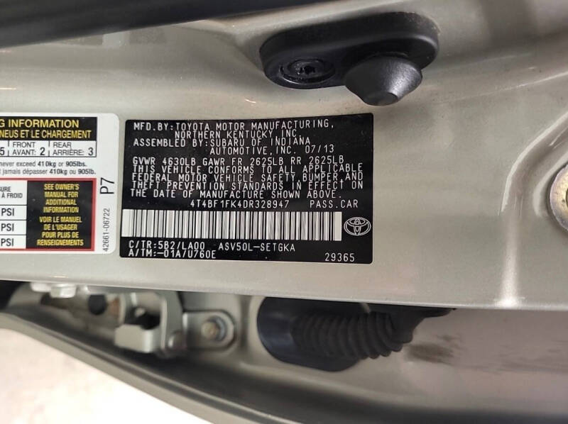 2013 Toyota Camry XLE