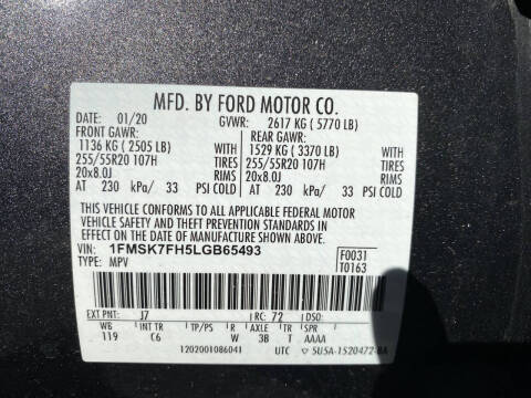 2020 Ford Explorer Limited