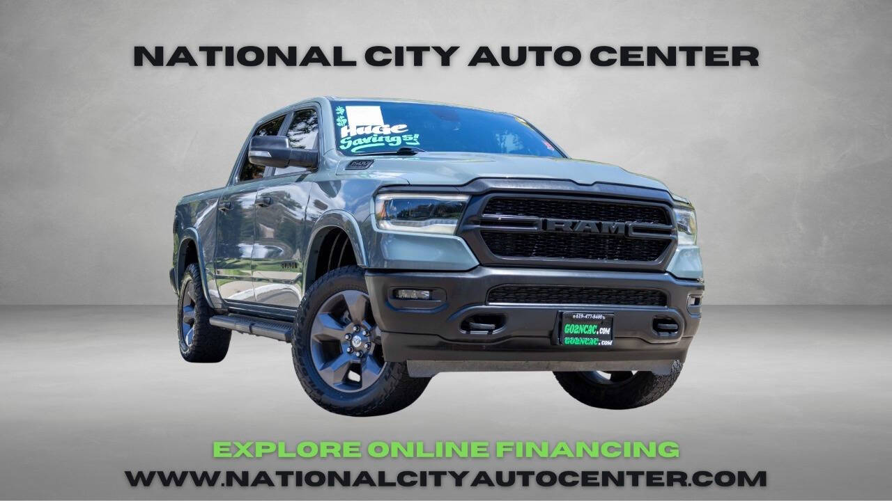 used 2021 Ram 1500 Big Horn 4x4 4dr Crew Cab 5.6 ft. SB Pickup