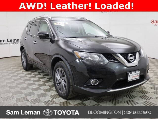 2016 Nissan Rogue for sale at Sam Leman Toyota Bloomington in Bloomington IL