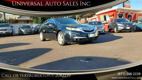 2009 Acura TL for sale at Universal Auto Sales in Salem OR