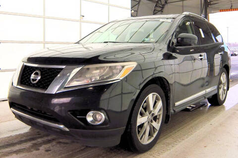 2014 Nissan Pathfinder for sale at Angelo's Auto Sales in Lowellville OH