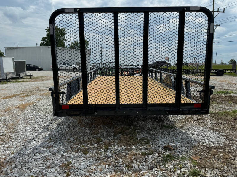 2024 RAWMAXX 77X14 SINGLE AXLE UTILITY