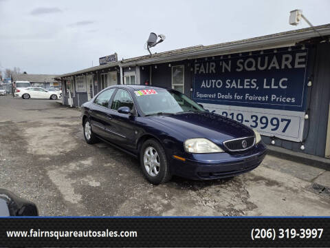 2000 Mercury Sable for sale at Fair 'N Square Auto Sales, LLC in Auburn WA