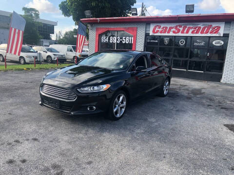 2016 Ford Fusion for sale at CARSTRADA in Hollywood FL