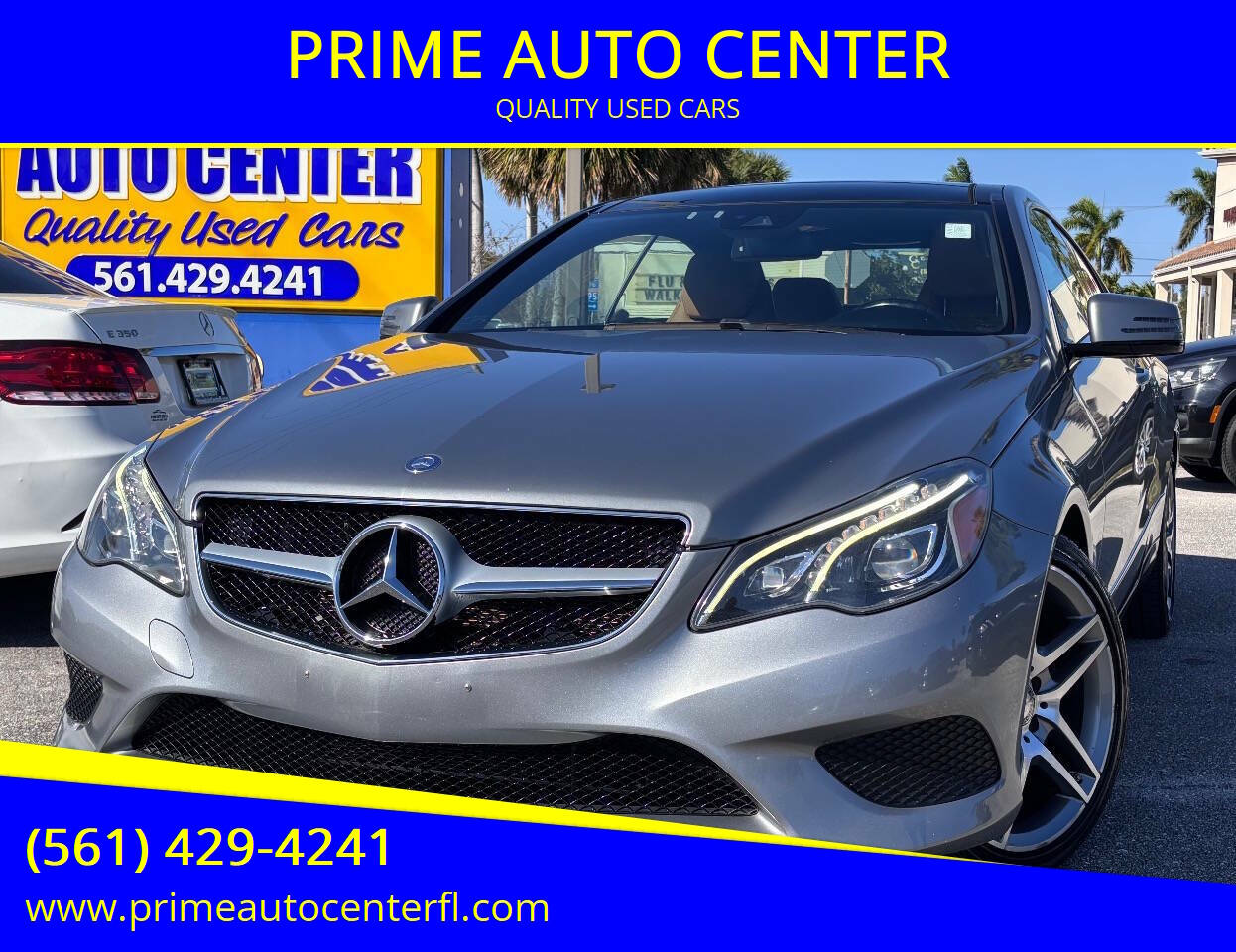 Gray 2014 Mercedes-Benz E-Class E 350 4MATIC AWD E 350 4MATIC 2dr Coupe 1