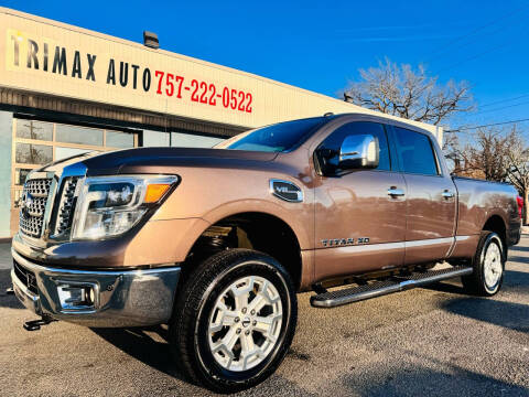 2017 Nissan Titan XD for sale at Trimax Auto Group in Norfolk VA