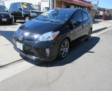 2014 Toyota Prius for sale at Rock Bottom Motors in North Hollywood CA