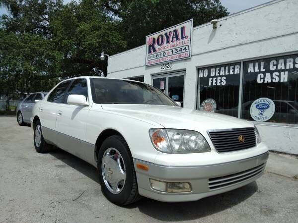 1998 Lexus LS 400 for sale at ROYAL MOTOR SALES LLC in Dover FL