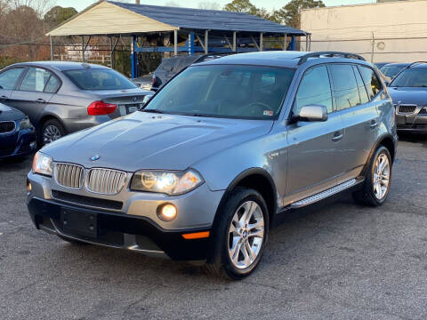 2008 BMW X3 for sale at BEB AUTOMOTIVE in Norfolk VA