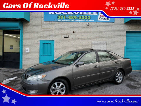 2005 Toyota Camry for sale at Cars Of Rockville in Rockville MD