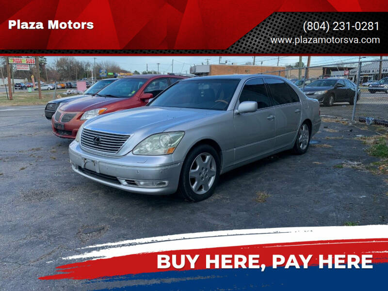2004 Lexus LS 430 for sale at Plaza Motors in Richmond VA