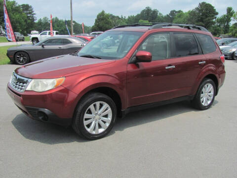 2012 Subaru Forester for sale at Pure 1 Auto in New Bern NC