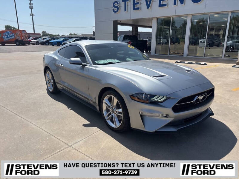 Used 2020 Ford Mustang EcoBoost Premium with VIN 1FA6P8TH0L5186481 for sale in Enid, OK