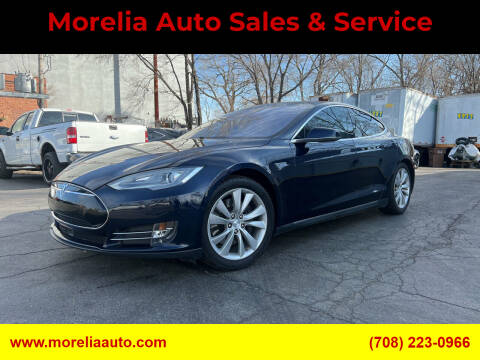 2015 Tesla Model S for sale at Morelia Auto Sales & Service in Maywood IL