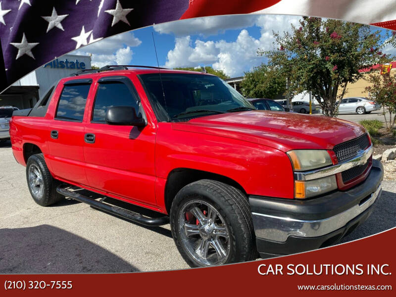 2006 Chevrolet Avalanche for sale at Car Solutions Inc. in San Antonio TX