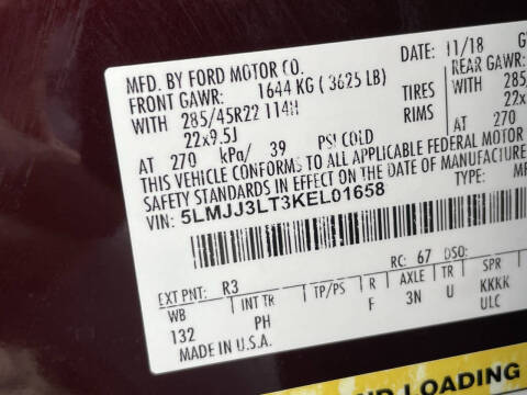 2019 Lincoln Navigator L Reserve