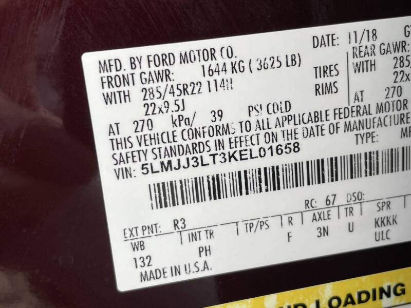 2019 Lincoln Navigator L Reserve