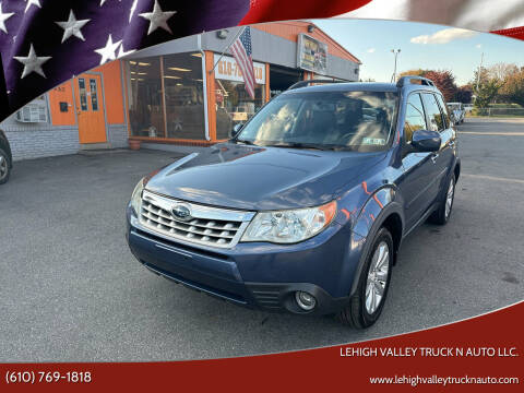 2012 Subaru Forester for sale at Lehigh Valley Truck n Auto LLC. in Schnecksville PA