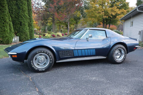 1972 Chevrolet Corvette for sale at LENTZ USED VEHICLES INC in Waldo WI