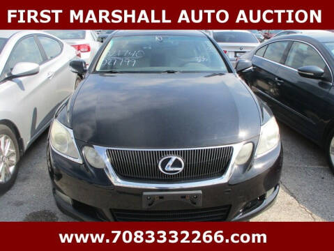 2010 Lexus GS 350 for sale at First Marshall Auto Auction in Harvey IL