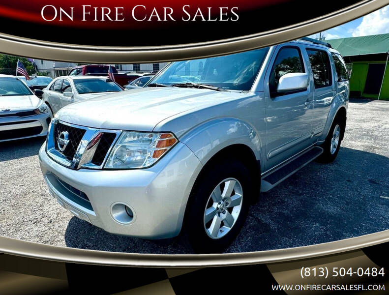 2011 Nissan Pathfinder for sale at On Fire Car Sales in Tampa FL