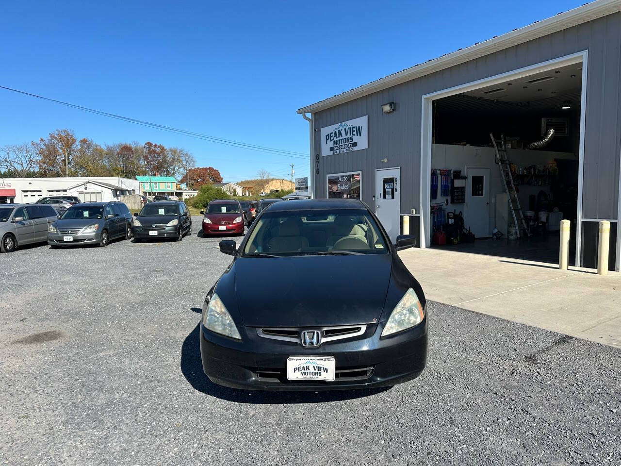 2003 Honda Accord for sale at PEAK VIEW MOTORS in Mount Crawford, VA