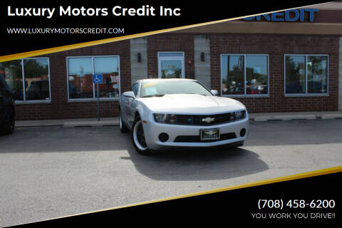 2013 Chevrolet Camaro for sale at Luxury Motors Credit Inc in Bridgeview IL
