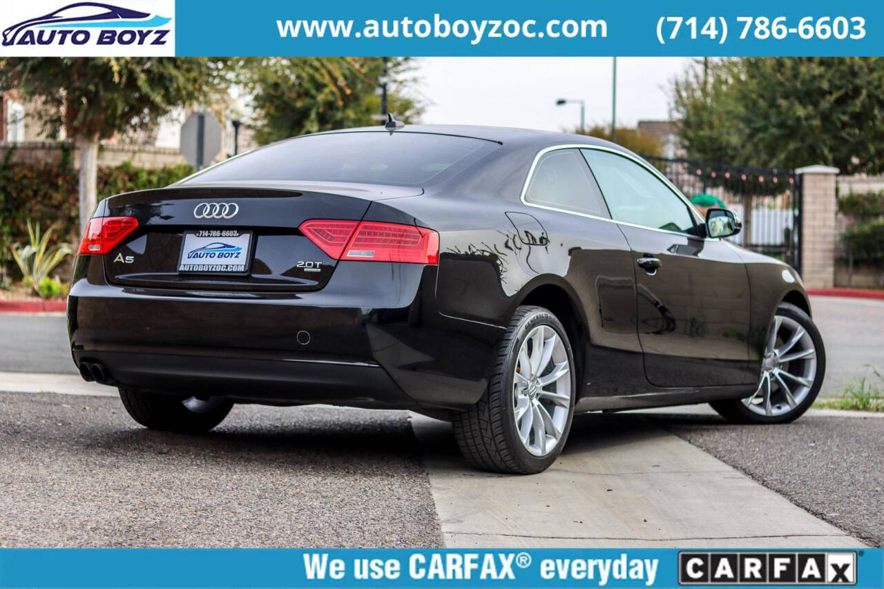 2014 Audi A5 for sale at Auto Boyz in Garden Grove, CA