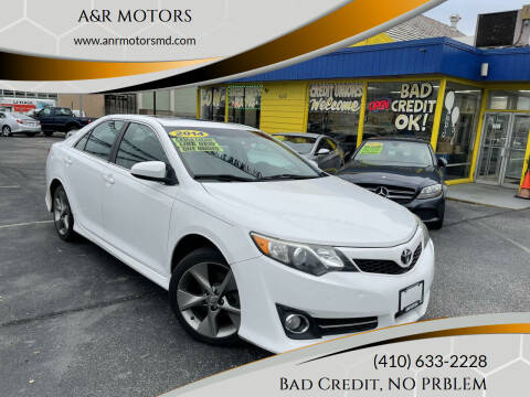 2014 Toyota Camry for sale at A&R MOTORS in Baltimore MD