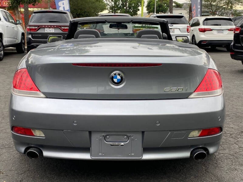 2007 BMW 6 Series 650i