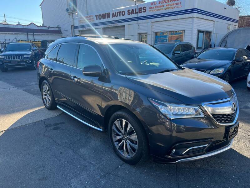 2016 Acura MDX for sale at Town Auto Sales Inc in Waterbury CT