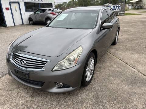 2010 Infiniti G37 Sedan for sale at AMERICAN AUTO COMPANY in Beaumont TX