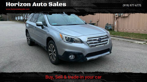 2017 Subaru Outback for sale at Horizon Auto Sales in Raleigh NC