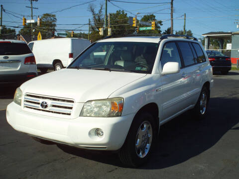 2006 Toyota Highlander for sale at Marlboro Auto Sales in Capitol Heights MD